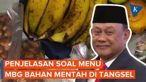 Ribut-Ribut Bagi MBG Mentah di Tangsel
