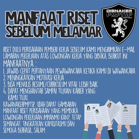 Riset Perusahaan Sebelum Melamar