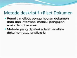 Riset dokumen