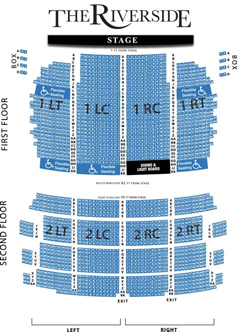 Riverside Milwaukee Seating Chart