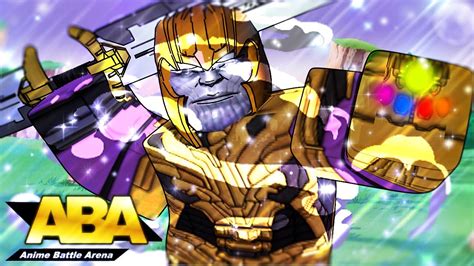 Roblox Anime Battle Arena Thanos White Beard