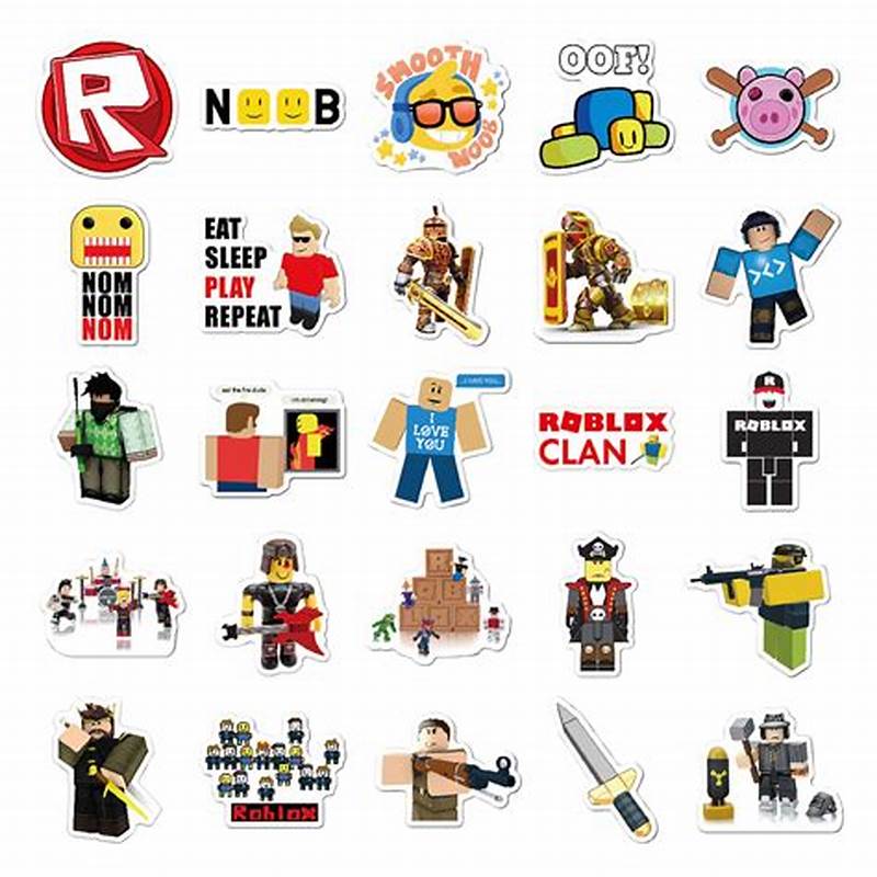 Roblox Sticker Printable