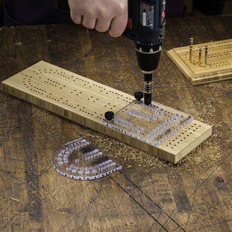 Rockler Cribbage Template