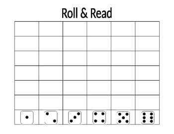 Roll And Read Template