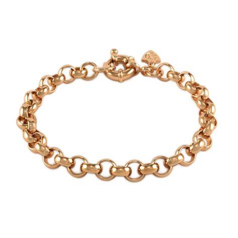 Rolo Chain Gold Bracelet