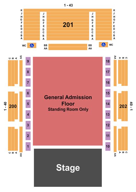 Roxy Atlanta Seating Chart