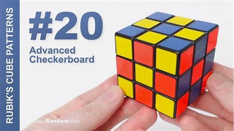 Rubik S Cube Checkerboard Pattern Algorithm