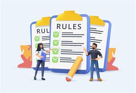 Rules concept illustration