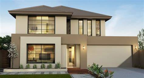 Rumah Beige Cokelat