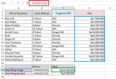 Rumus Excel