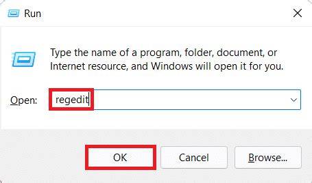 Run Dialog Box