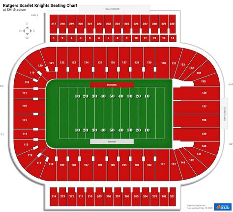 Rutgers Football Seating Chart