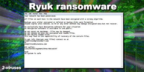 Ryuk Ransomware