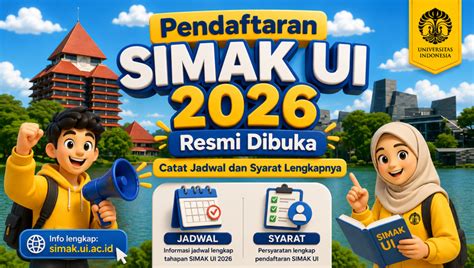 SIMAK UI Dibuka