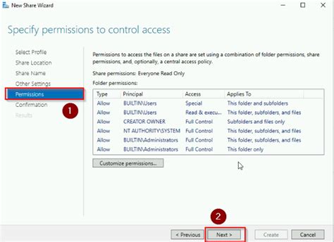 SMB Share Permissions