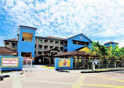 Ilustrasi gedung sekolah SMK