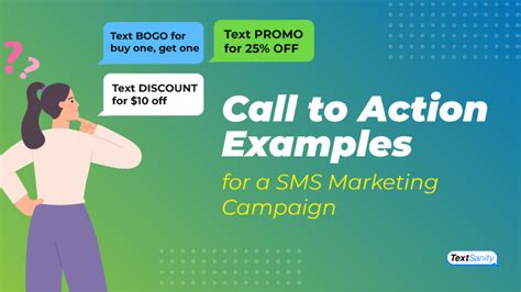 SMS Call to action