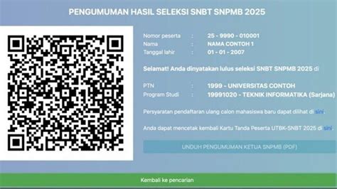 SNBT Seleksi UTBK