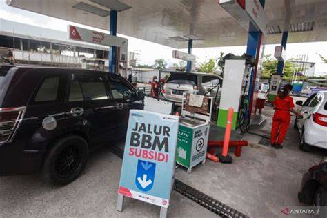 SPBU with fuel dispenser