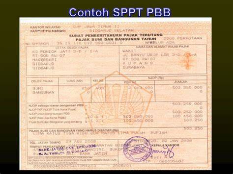 SPPT PBB calculation detail