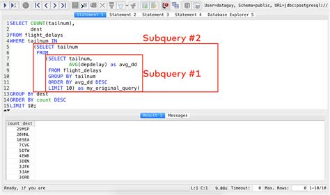 SQL Count Using Subquery