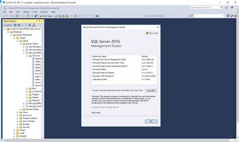 SQL Server 2016 SP2