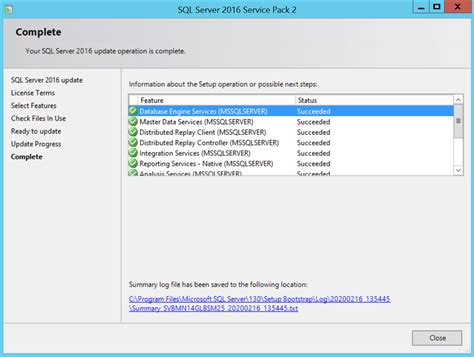 SQL Server 2016 SP2 Cumulative Update 7