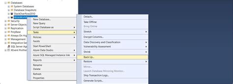 SQL Server Backup