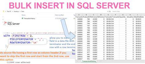 SQL Server Bulk Insert BCP Error