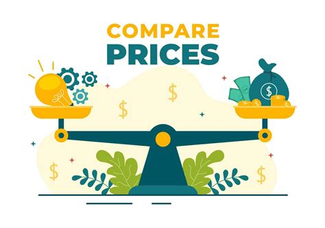 SSD Price Comparison Illustration