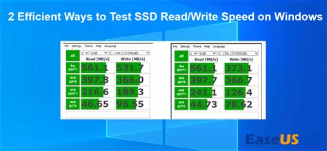 SSD Speed Test Illustration