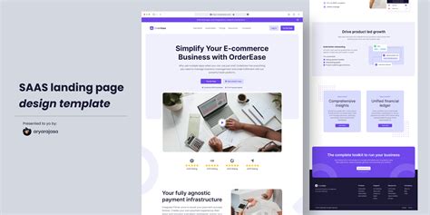 Saas Landing Page Template