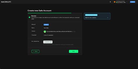 Safe Account