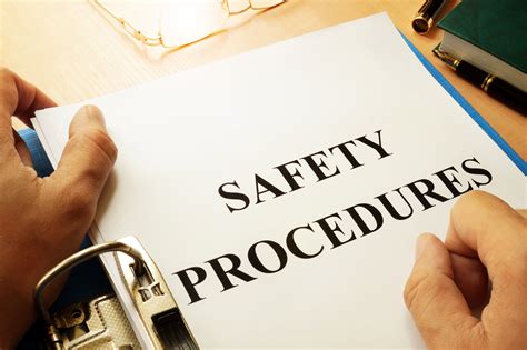 Safety Procedures and Regulations