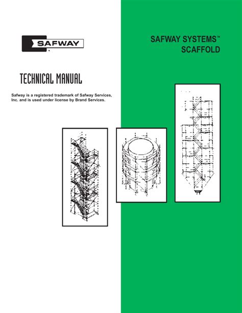 Safway Scaffold Catalog
