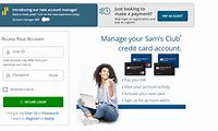 Sam's Club Credit Card Payment Online