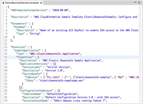 Sample Cloudformation Template