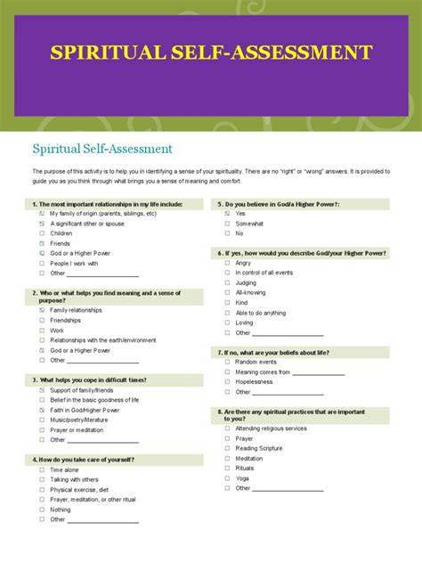 Sample Spiritual Health Certificate