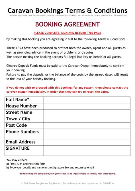 Sample Terms And Conditions Template