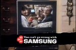 Samsung Advert 1980s