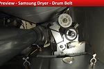 Samsung Dryer Drum Belt Replacement