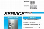 Samsung Freezer RFG297 Service Manual View Online