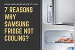 Samsung Fridge Not Cooling