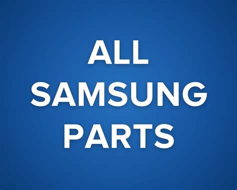 Samsung Parts Catalog
