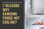 Samsung Refrigerator Freezer Not Cooling