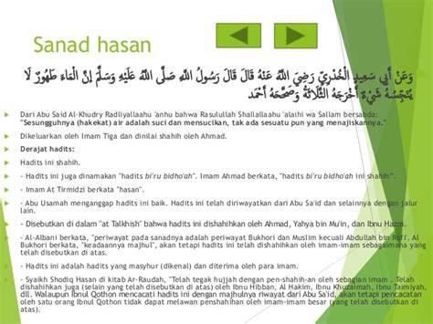 Sanad Hadits