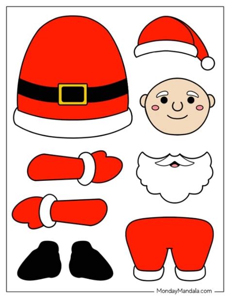 Santa Body Template