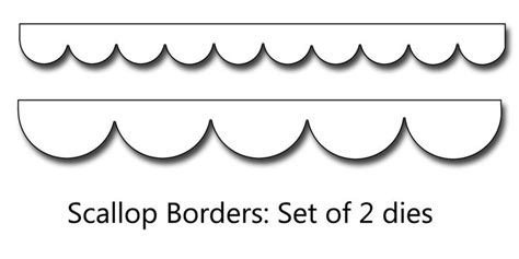 Scalloped Border Template