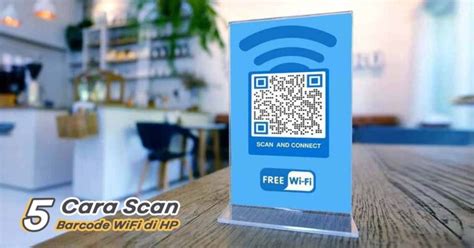 Scan Barcode WiFi dengan Chrome