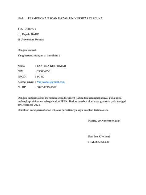 Scan Ijazah Tidak Terbaca